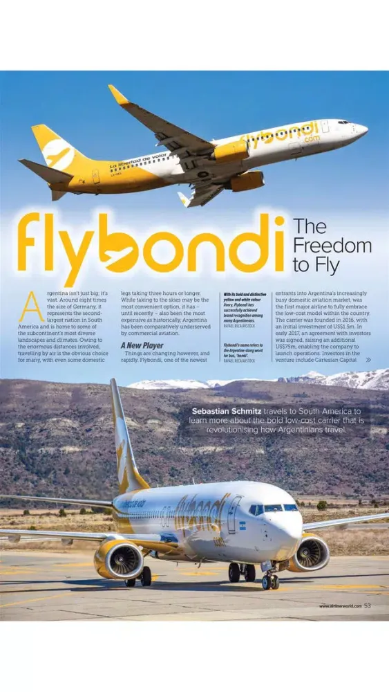 Captures d'écran de Airliner World.