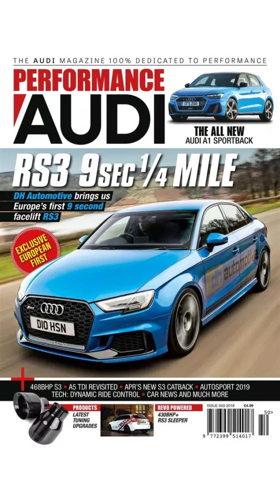 Capturas de pantalla de Performance Audi Magazine