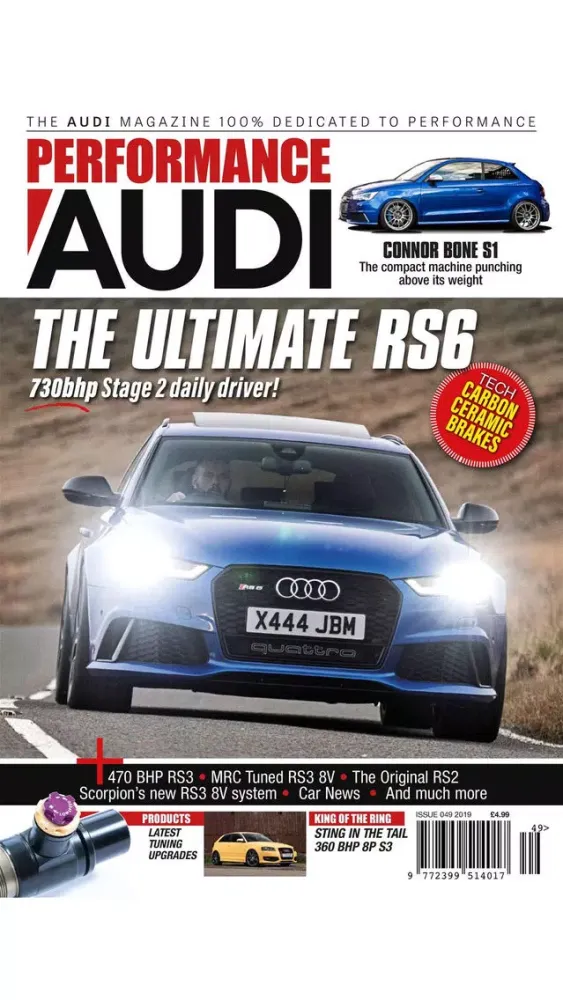 Capturas de pantalla de Performance Audi Magazine