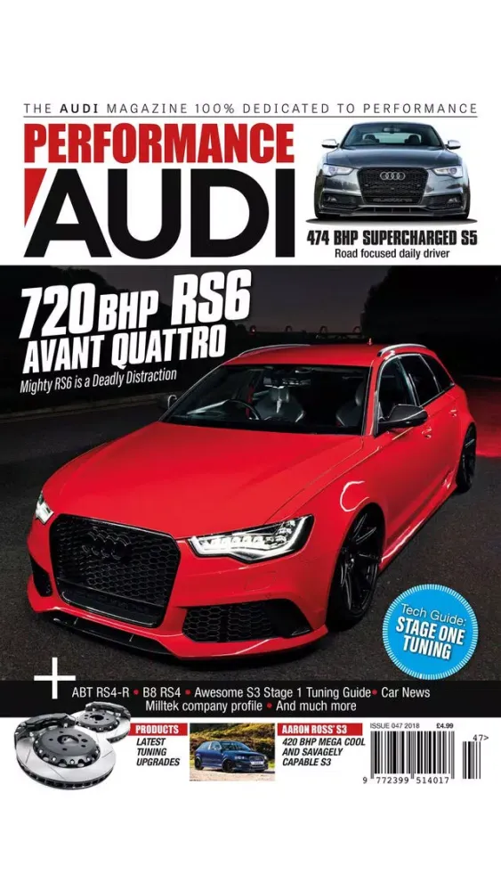 Capturas de pantalla de Performance Audi Magazine