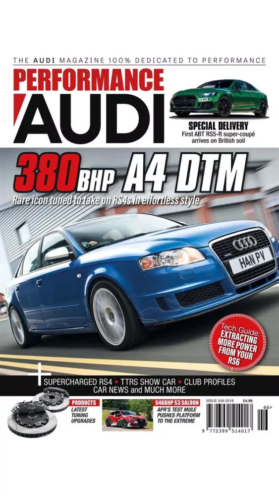 Capturas de pantalla de Performance Audi Magazine