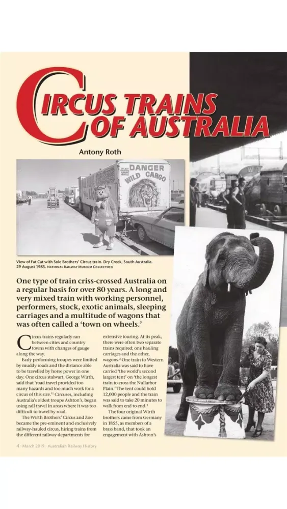 Captures d'écran de Australian Railway History
