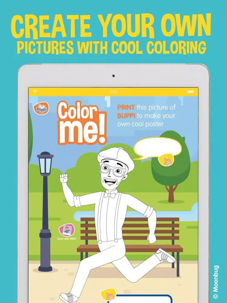 Ảnh chụp màn hình của Blippi Official Magazine iPad 