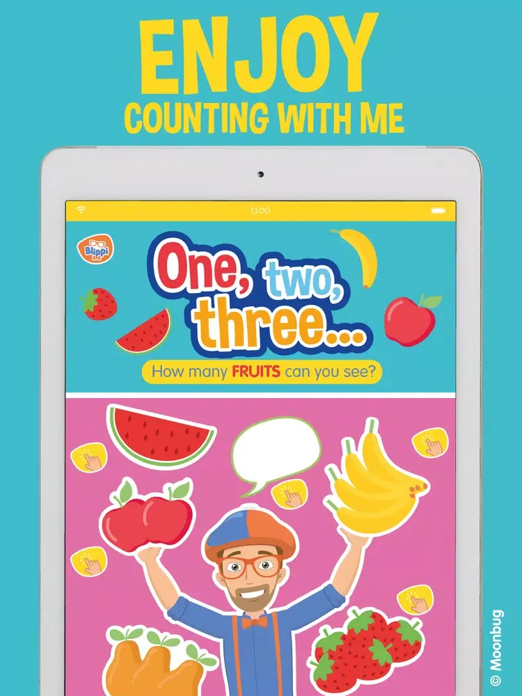 Ảnh chụp màn hình của Blippi Official Magazine iPad 