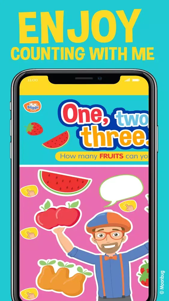 Ảnh chụp màn hình của Blippi Official Magazine