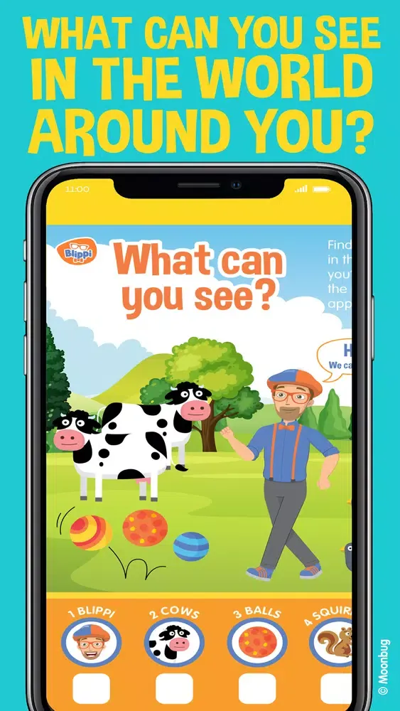 Ảnh chụp màn hình của Blippi Official Magazine