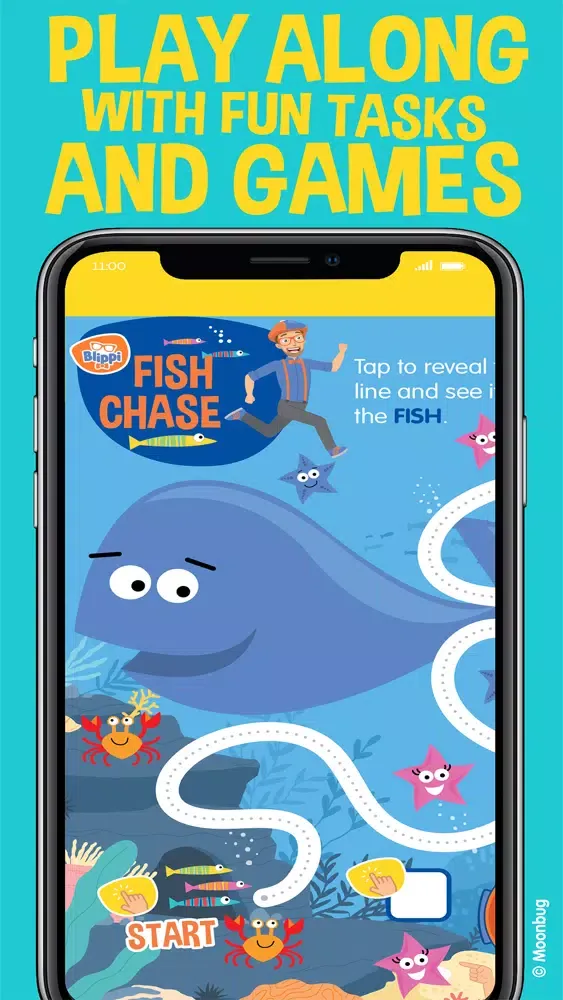 Ảnh chụp màn hình của Blippi Official Magazine