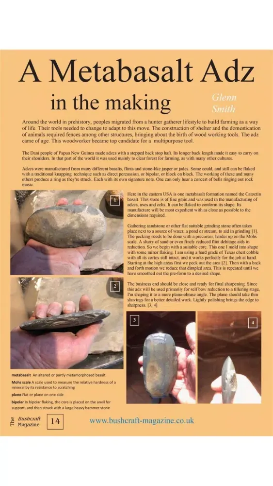 Zrzuty ekranu The Bushcraft Magazine