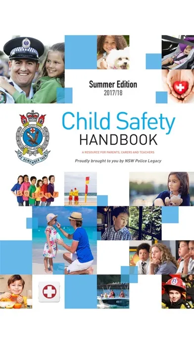 ภาพหน้าจอของ NSW Child Safety Handbook