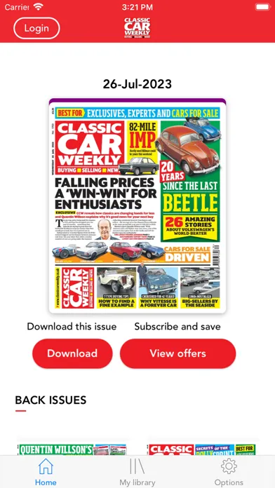 Classic Car Buyer - weekly スクリーンショット