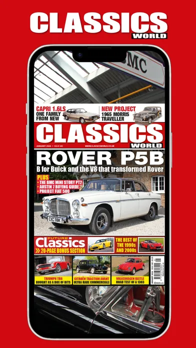 Classics World Magazine Screenshots