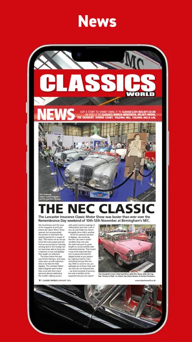 Classics World Magazine Screenshots