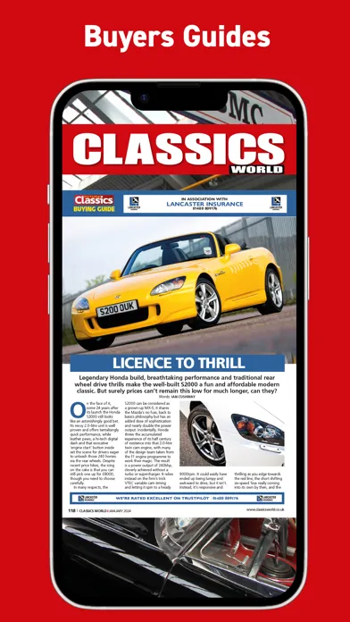 Classics World Magazine Screenshots