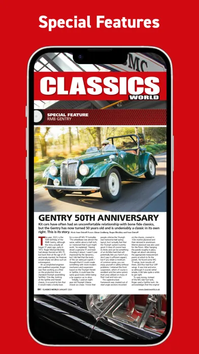 Classics World Magazine Screenshots