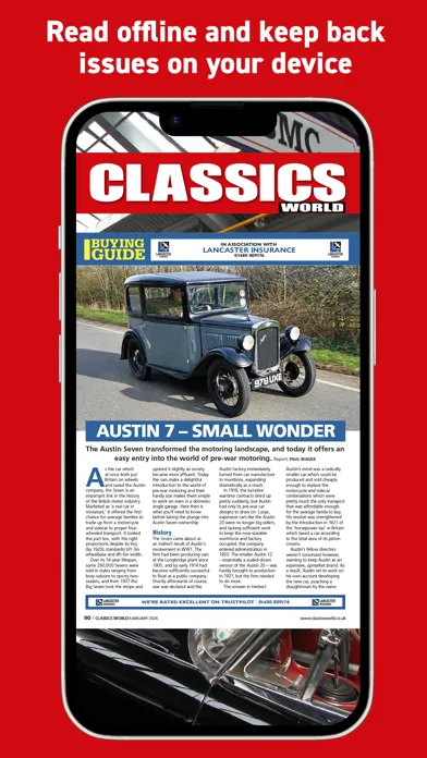 Classics World Magazine Screenshots