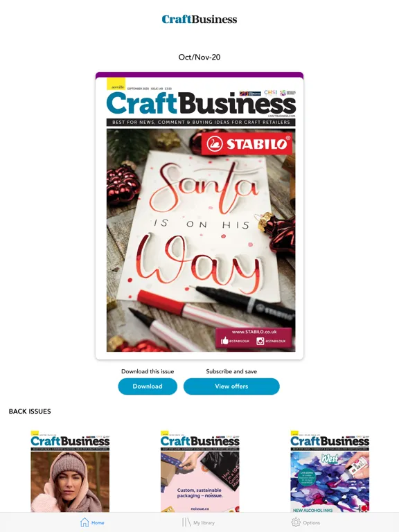 Capturas de tela do Craft Business iPad 
