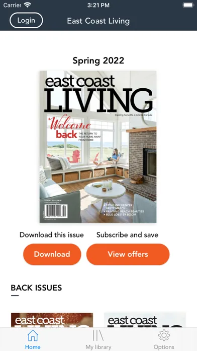 East Coast Living Magazine স্ক্রিনশট