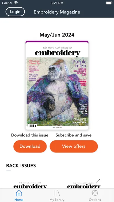 تصاویر Embroidery Magazine.