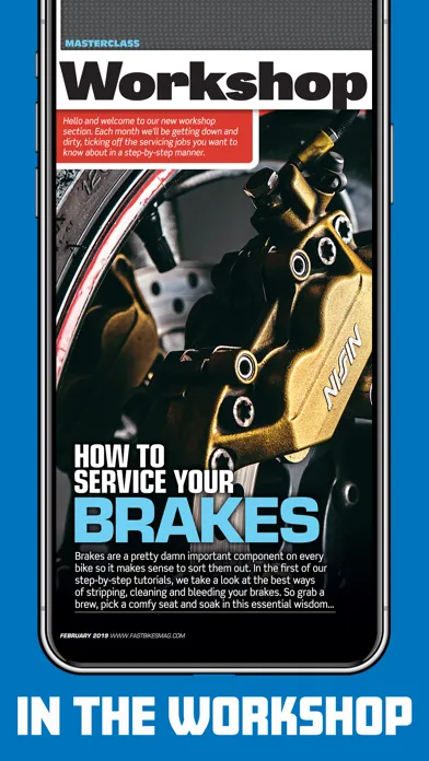 Скриншоты Fast Bikes Magazine