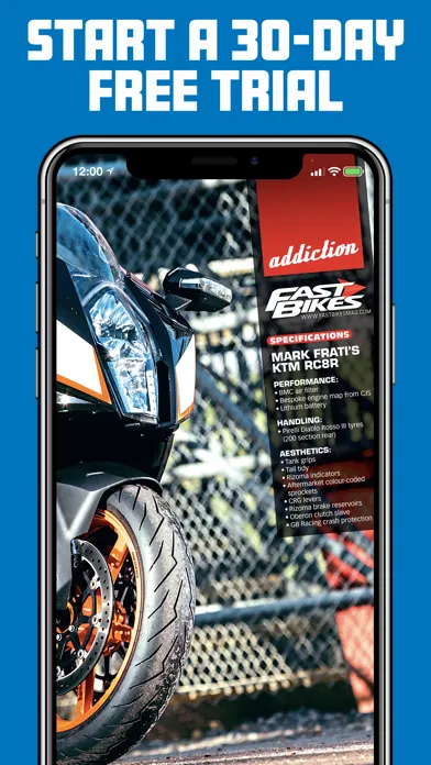 Скриншоты Fast Bikes Magazine
