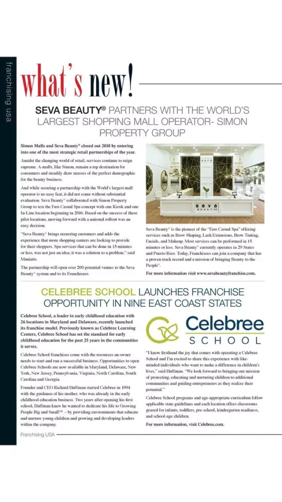 ภาพหน้าจอของ Franchising USA