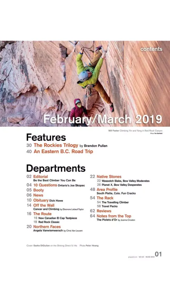 صور Gripped Climbing Magazine