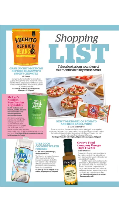 Captures d'écran de Healthy Diet