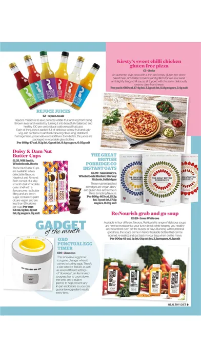 Captures d'écran de Healthy Diet