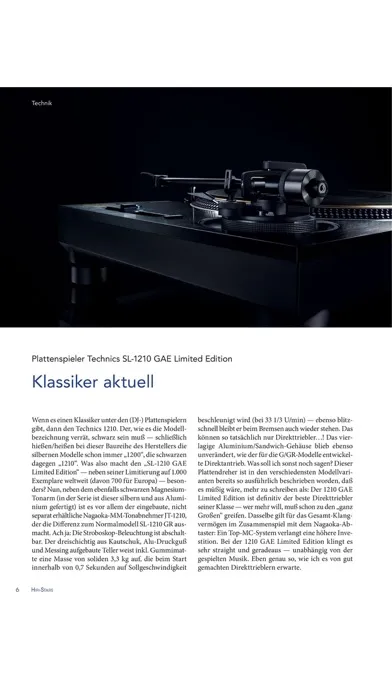 HiFi-Stars Magazin سکرین شاٹس