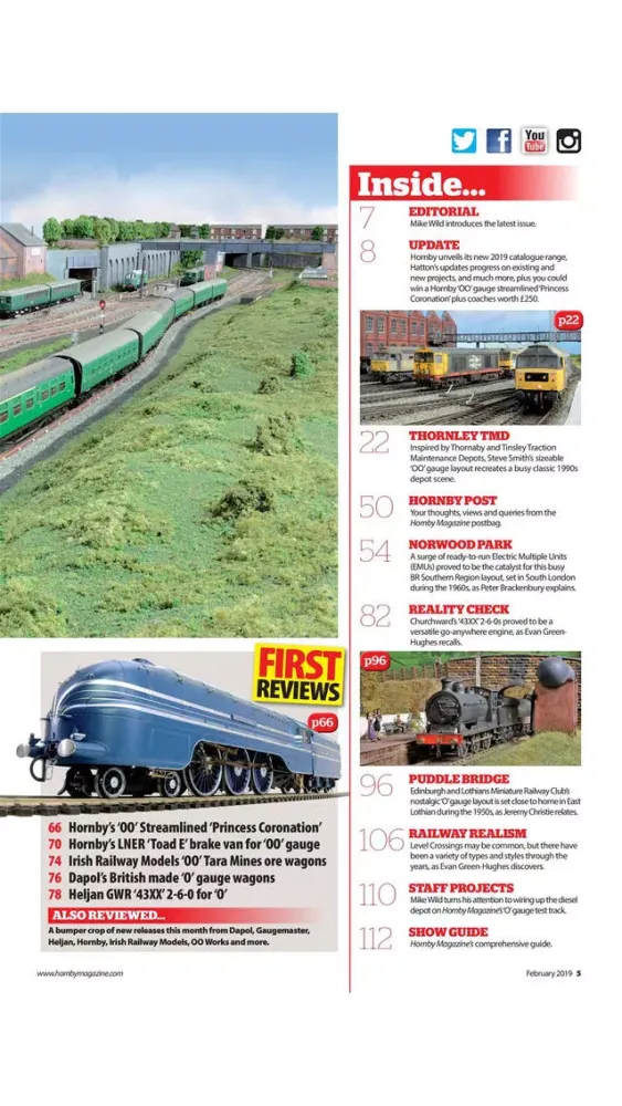 Hornby Magazine. Screenshots