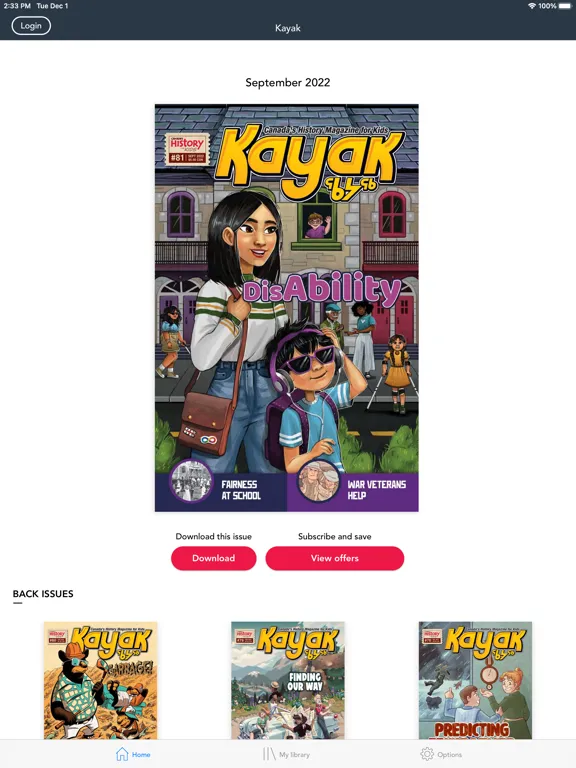 Kayak Canada iPad  Screenshots