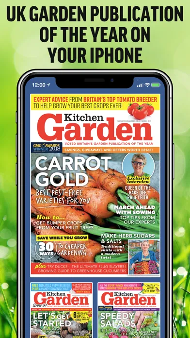 Zrzuty ekranu Kitchen Garden Magazine