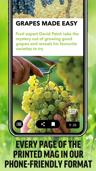 Zrzuty ekranu Kitchen Garden Magazine
