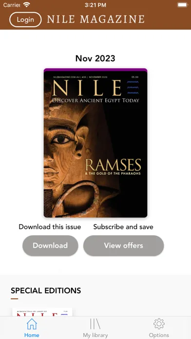 Nile Magazine Screenshots