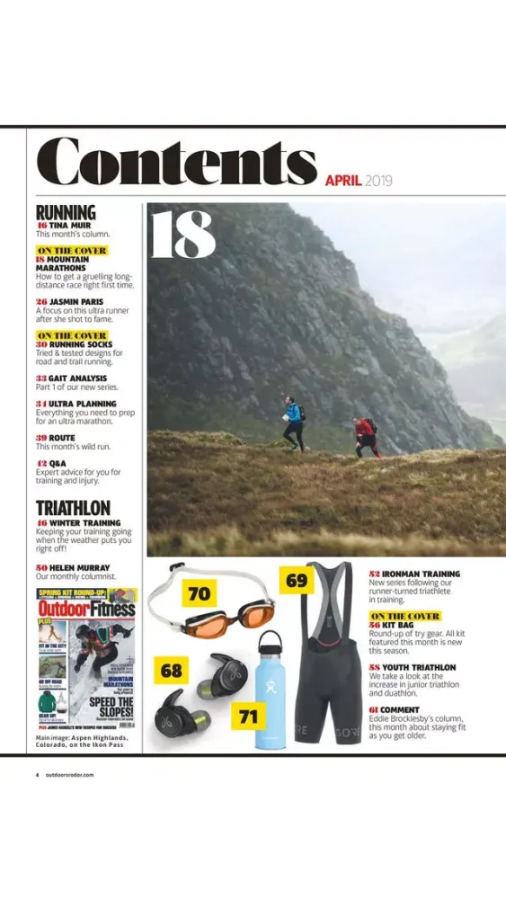 Outdoor Fitness Mag Screenshots
