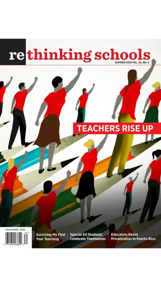 Capturas de pantalla de Rethinking Schools Magazine