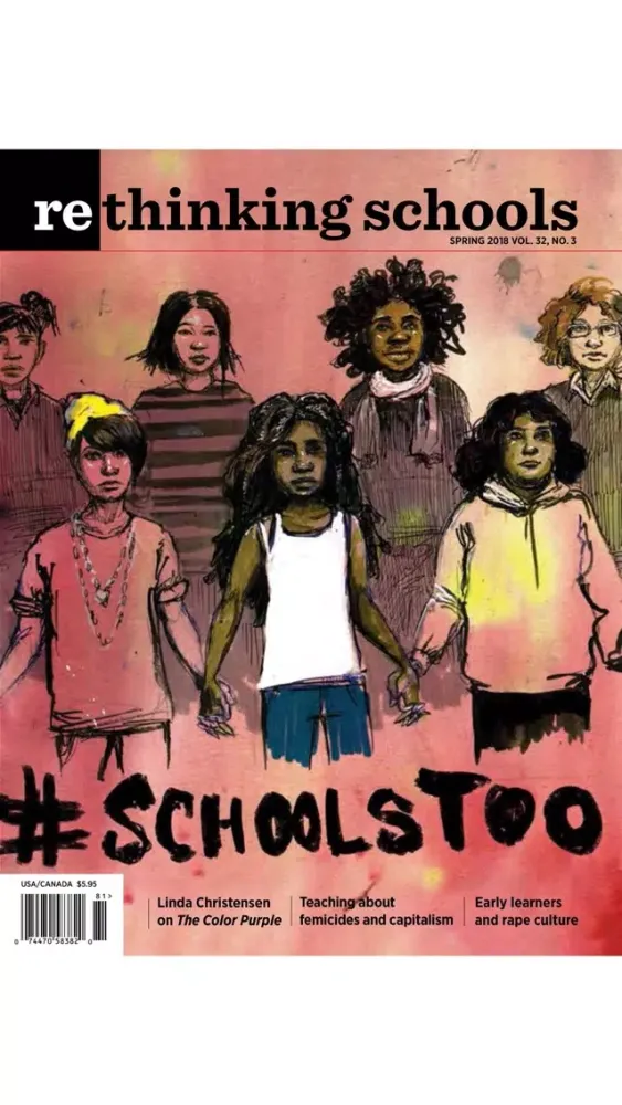Capturas de pantalla de Rethinking Schools Magazine