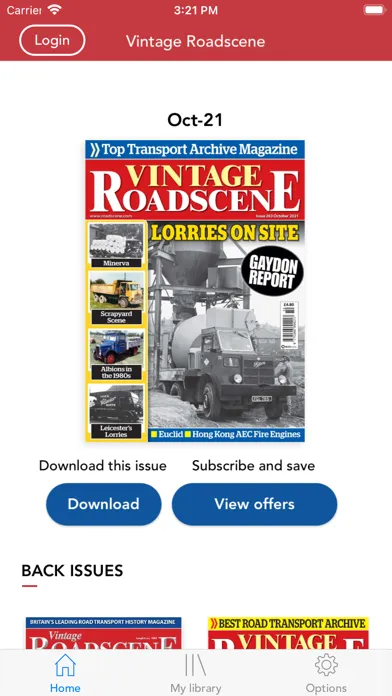 Vintage Roadscene Magazine Screenshots
