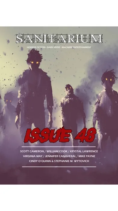 تصاویر Sanitarium Magazine: Horror Fiction, Dark verse and Macabre Entertainment