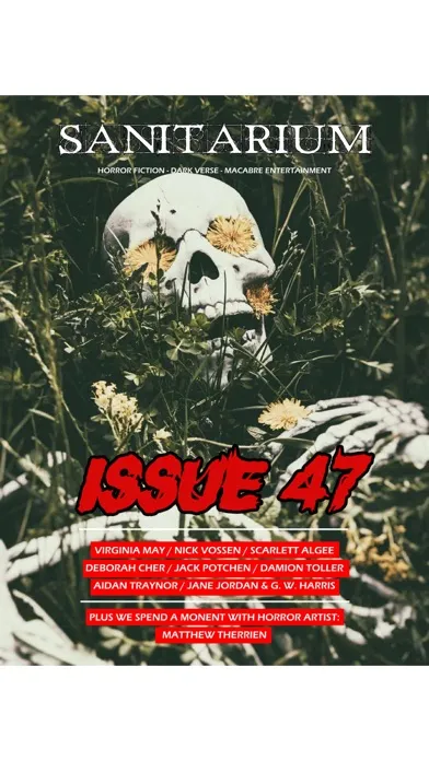 تصاویر Sanitarium Magazine: Horror Fiction, Dark verse and Macabre Entertainment