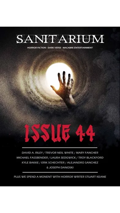 تصاویر Sanitarium Magazine: Horror Fiction, Dark verse and Macabre Entertainment