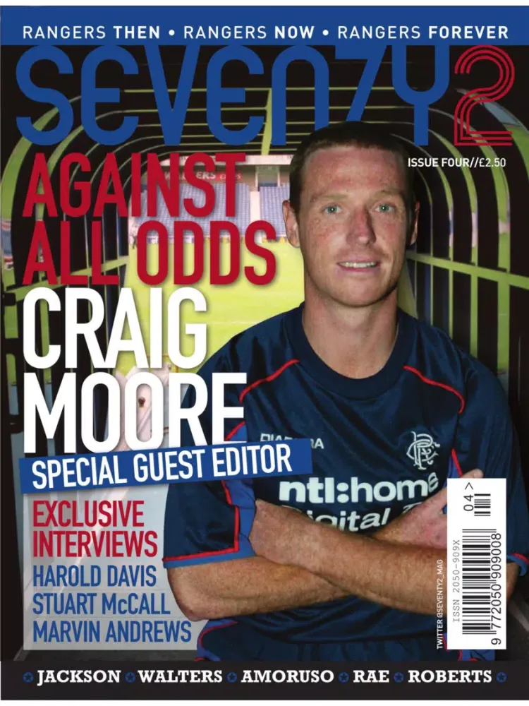 Tangkapan skrin Seventy2 Magazine – The Glasgow Rangers Retro Magazine iPad 