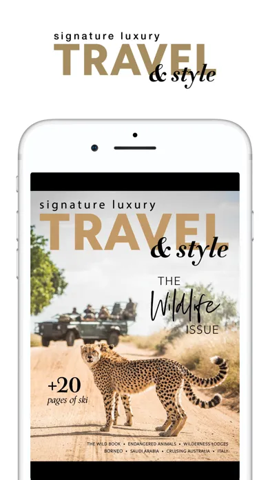 Zrzuty ekranu Signature Luxury Travel &Style
