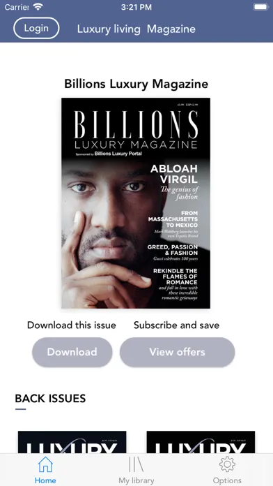Luxury Living Magazine应用截图