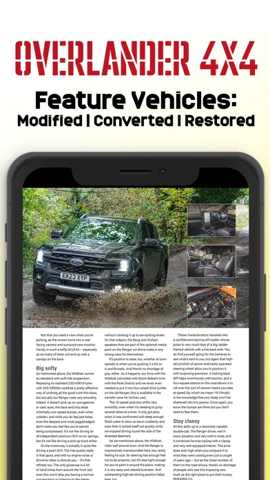 Capturas de tela do Overlander 4x4