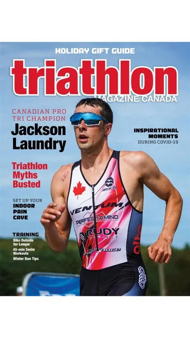 Triathlon Magazine Canada Screenshots