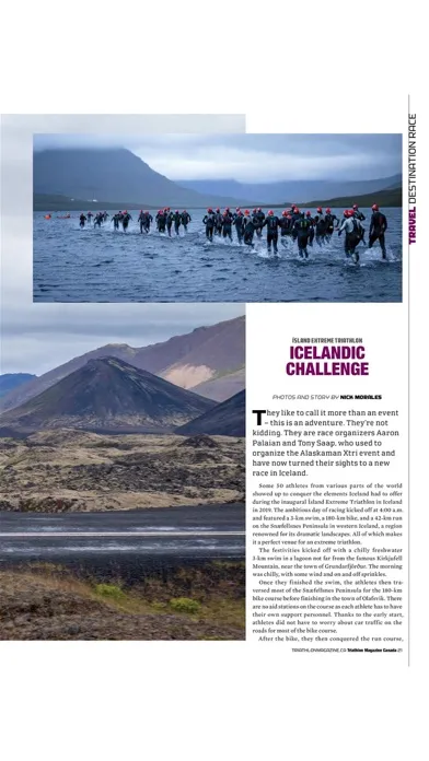 Triathlon Magazine Canada Screenshots