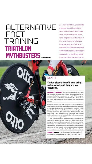 Triathlon Magazine Canada Screenshots