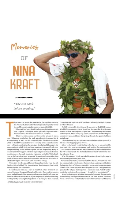 Triathlon Magazine Canada Screenshots
