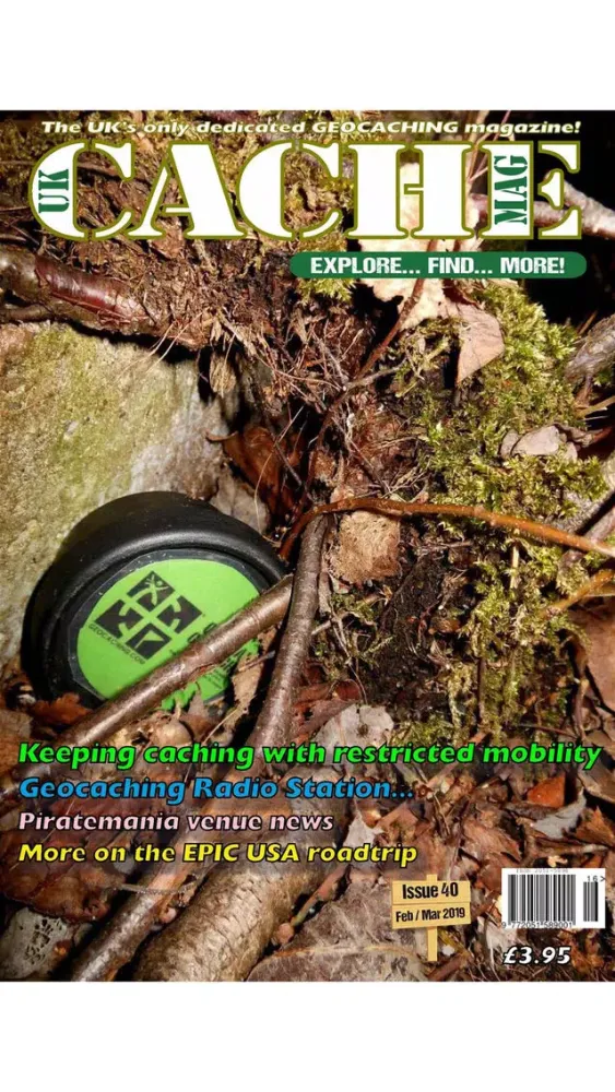 Zrzuty ekranu UK Cache Magazine